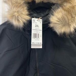 Womens Adidas hooded Parka size 2x. NWT